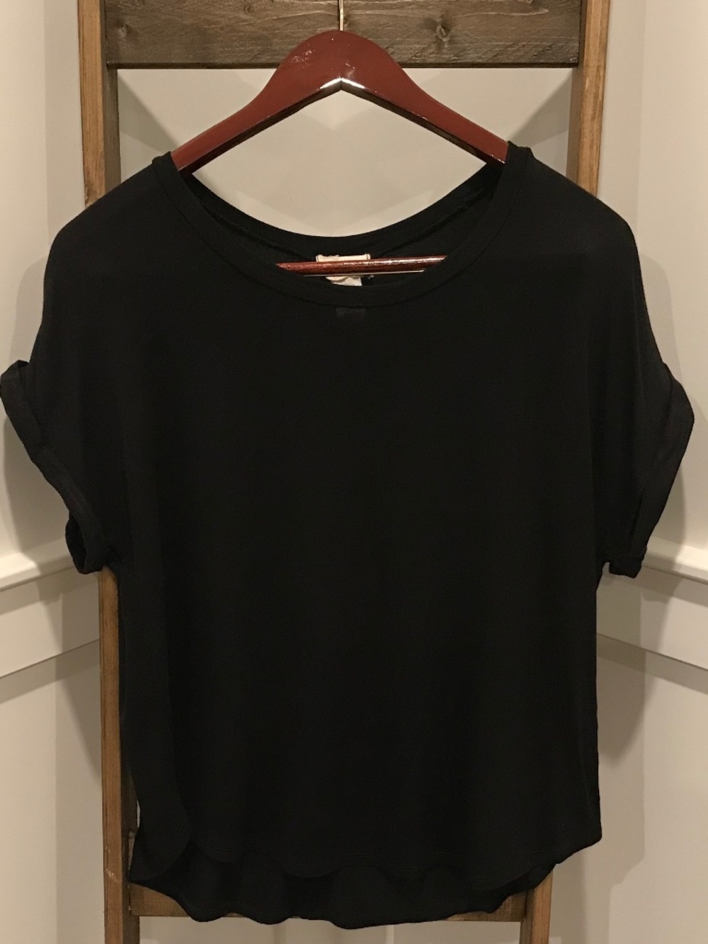 Rebel Society, Black, Short Sleeve Top, Size XL
